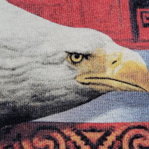Native-American Eagle Shirt Medium 20x28 The-Mountain - Picture 9 of 12